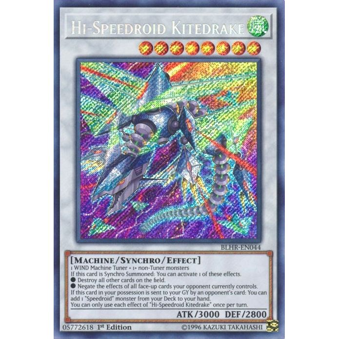 Image for Hi-Speedroid Kitedrake (BLHR-EN044) (BLHR) - YuGiOh