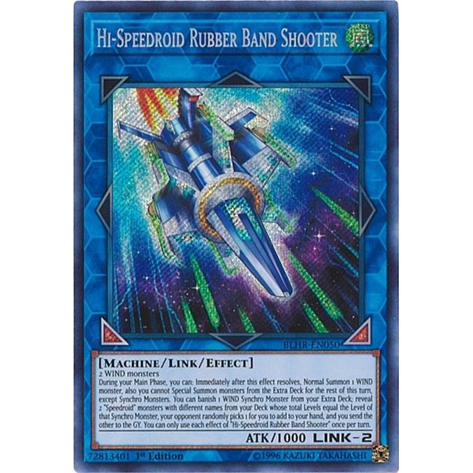 Image for Hi-Speedroid Rubber Band Shooter (BLHR-EN050) (BLHR) - YuGiOh