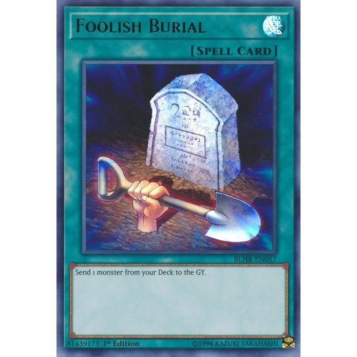 Image for Foolish Burial (BLHR-EN057) (BLHR) - YuGiOh