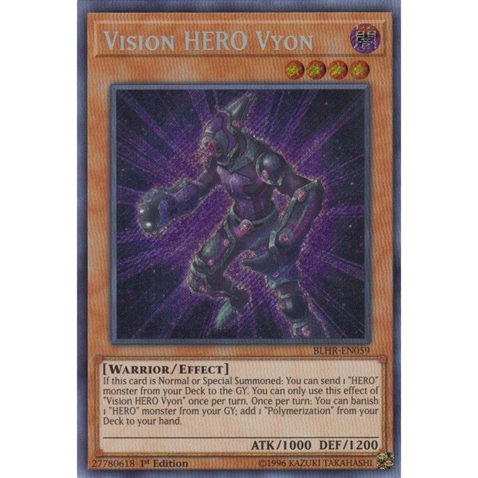 Image for Vision HERO Vyon (BLHR-EN059) (BLHR) - YuGiOh