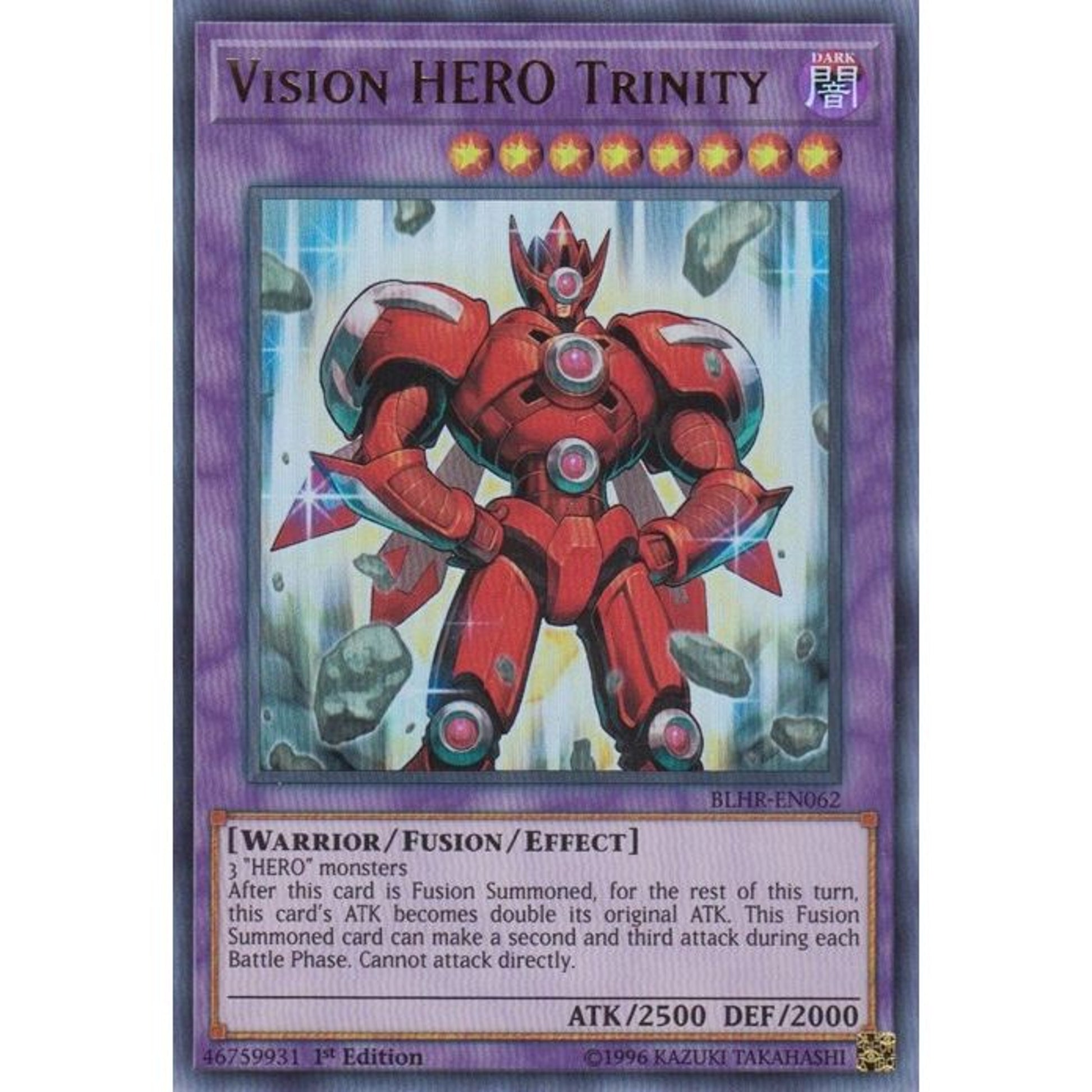 Image for Vision HERO Trinity (BLHR-EN062) (BLHR) - YuGiOh