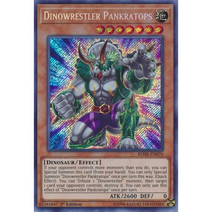 Image for Dinowrestler Pankratops (BLHR-EN070) (BLHR) - YuGiOh