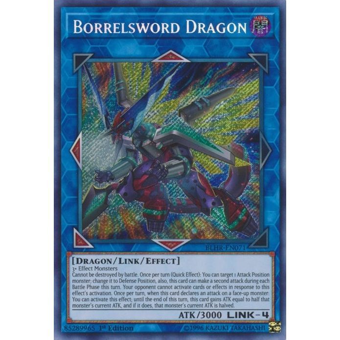 Image for Borrelsword Dragon (BLHR-EN071) (BLHR) - YuGiOh