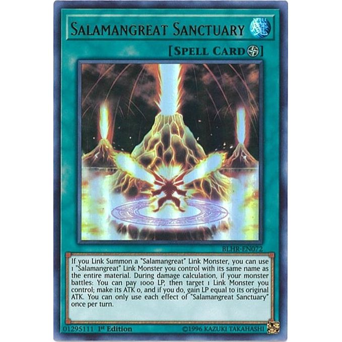 Image for Salamangreat Sanctuary (BLHR-EN072) (BLHR) - YuGiOh