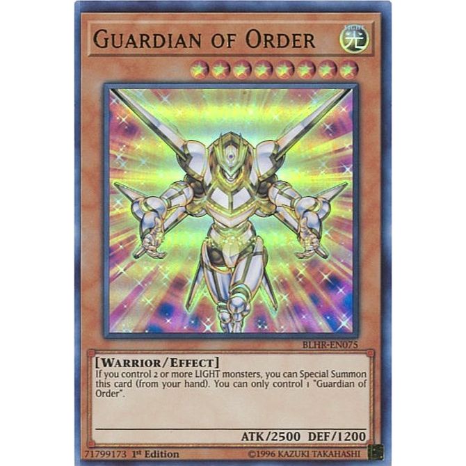 Image for Guardian of Order (BLHR-EN075) (BLHR) - YuGiOh