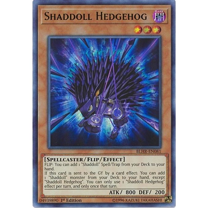 Image for Shaddoll Hedgehog (BLHR-EN081) (BLHR) - YuGiOh