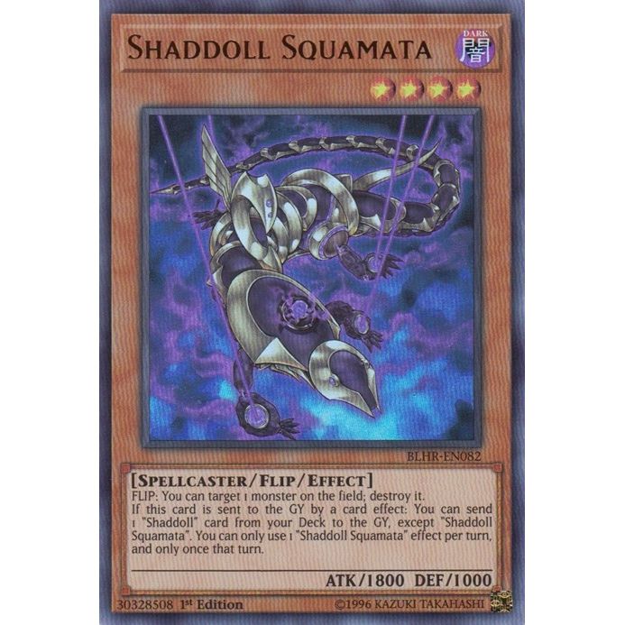Image for Shaddoll Squamata (BLHR-EN082) (BLHR) - YuGiOh