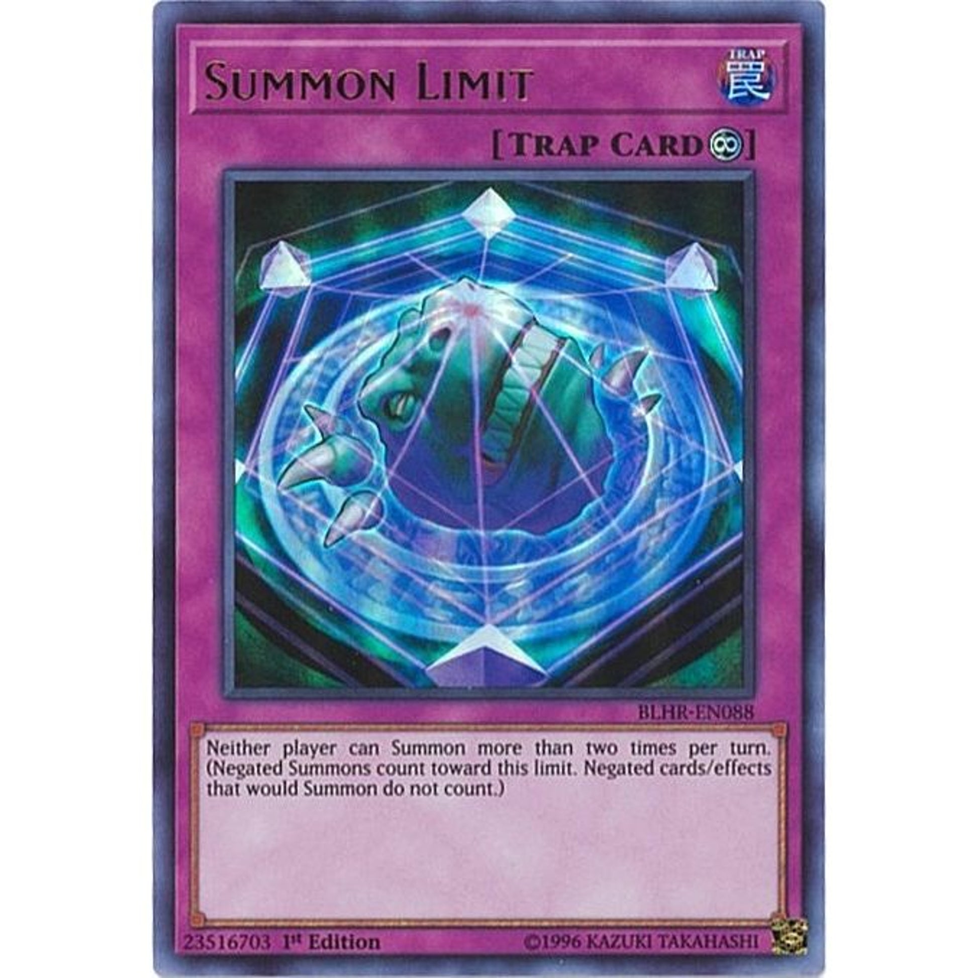 Image for Summon Limit (BLHR-EN088) (BLHR) - YuGiOh