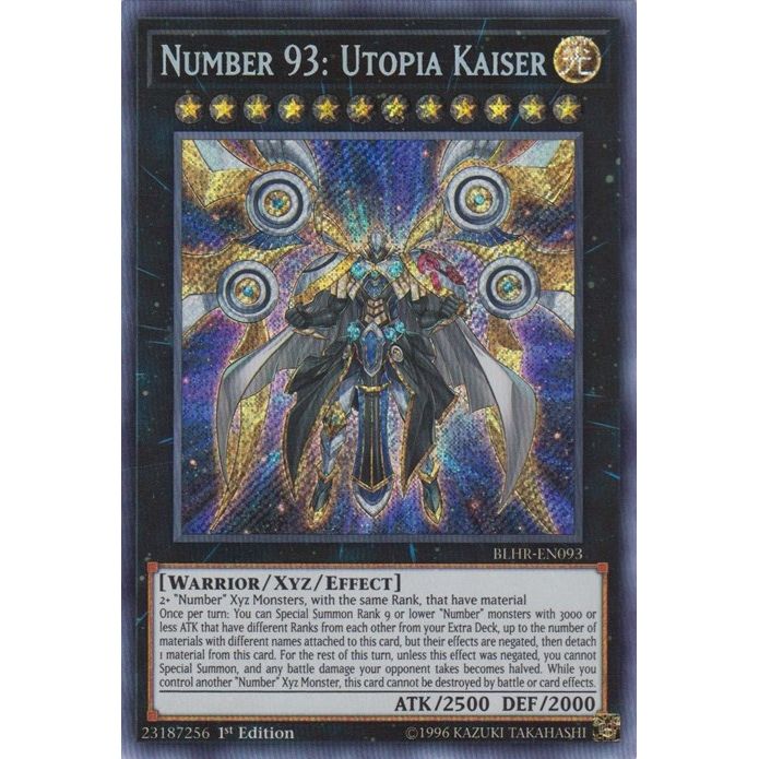 Image for Number 93: Utopia Kaiser (BLHR-EN093) (BLHR) - YuGiOh