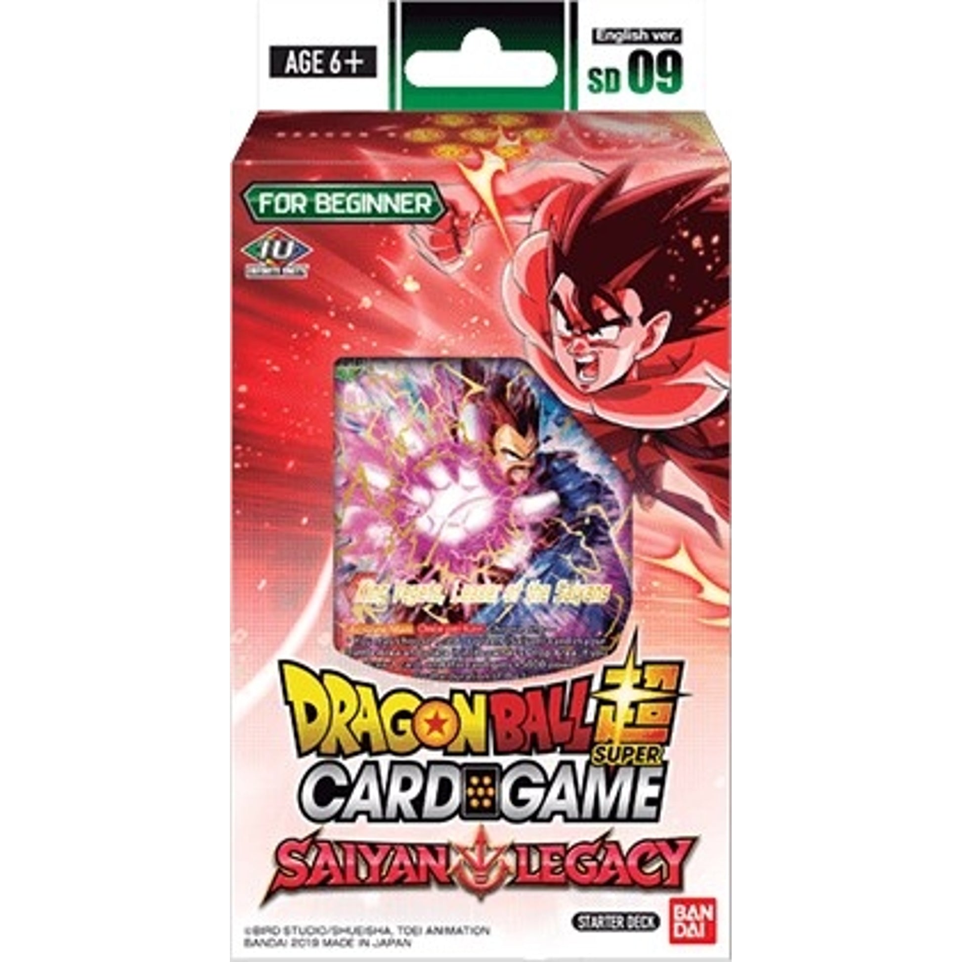 Image for Starter Deck 9: Saiyan Legacy - Dragon Ball Super: Masters