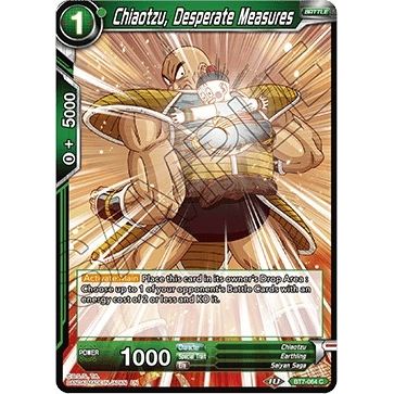 Image for Chiaotzu, Desperate Measures (BT7-064) (DBS-B07) - Dragon Ball Super: Masters