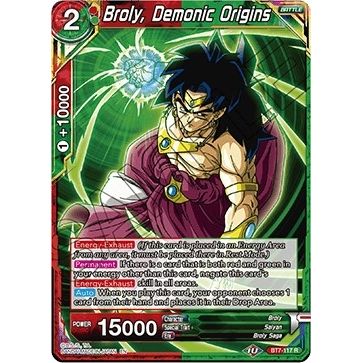 Image for Broly, Demonic Origins (BT7-117) (DBS-B07) - Dragon Ball Super: Masters
