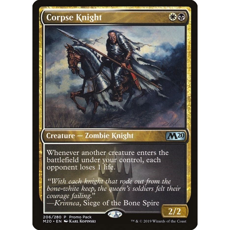 Image for Corpse Knight (206) (PPM20) - Magic: The Gathering