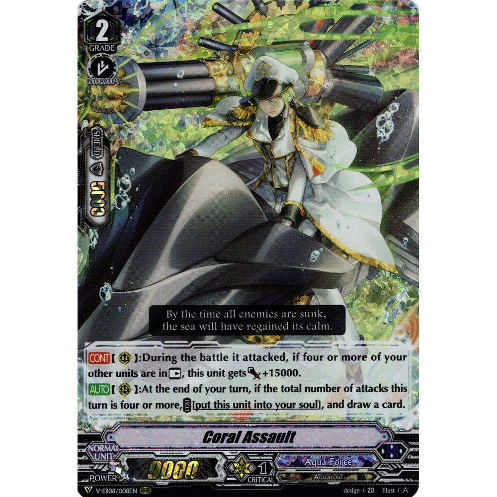 Image for Coral Assault (V-EB08/008EN) (V-EB08) - Cardfight Vanguard