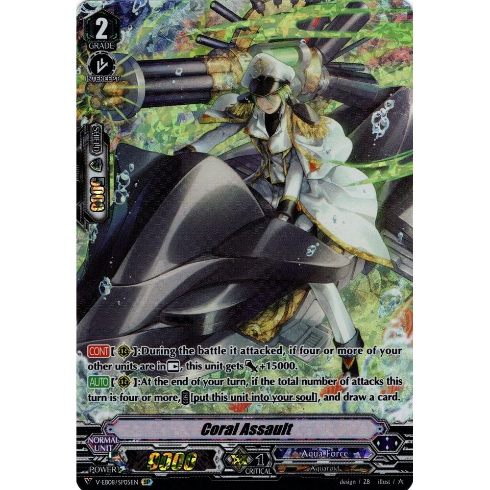 Image for Coral Assault (SP) (V-EB08/SP05EN) (V-EB08) - Cardfight Vanguard