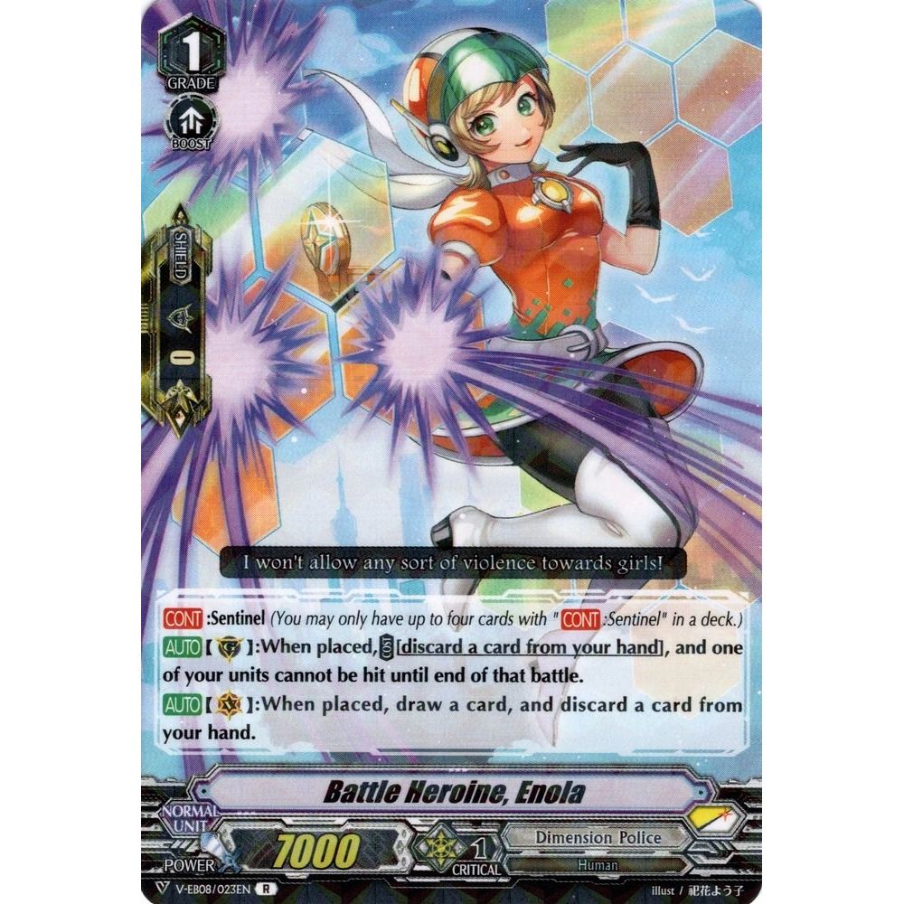 Image for Battle Heroine, Enola (V-EB08/023EN) (V-EB08) - Cardfight Vanguard