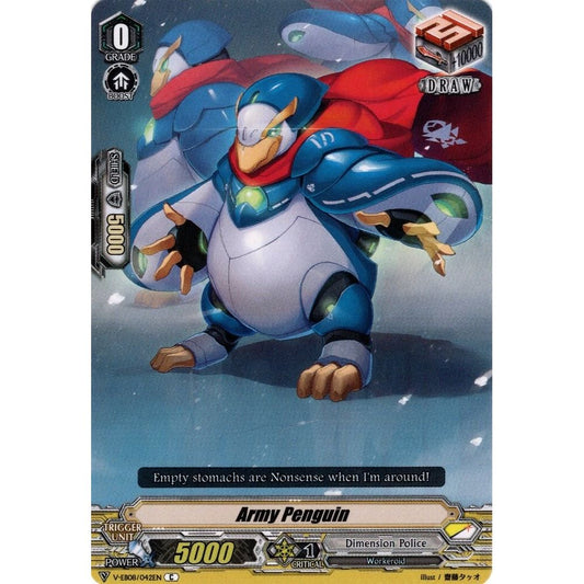 Image for Army Penguin (V-EB08/042EN) (V-EB08) - Cardfight Vanguard