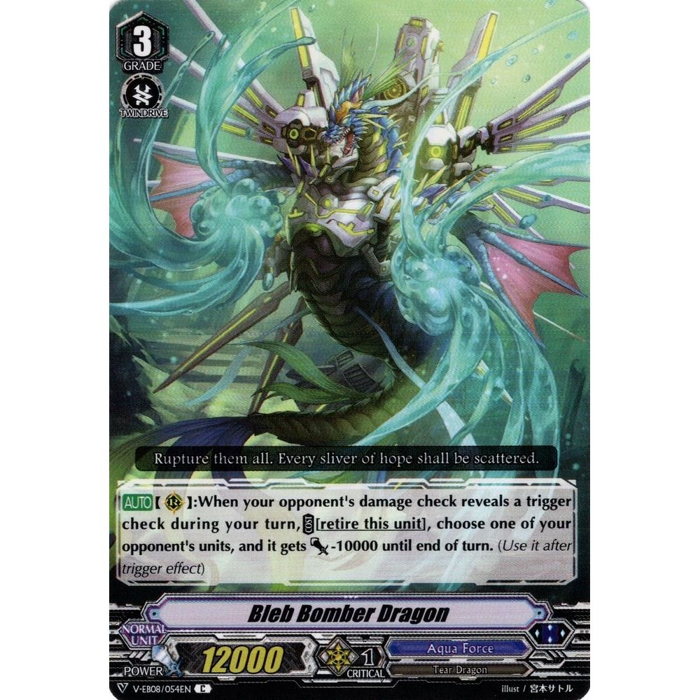 Image for Bleb Bomber Dragon (V-EB08/054EN) (V-EB08) - Cardfight Vanguard