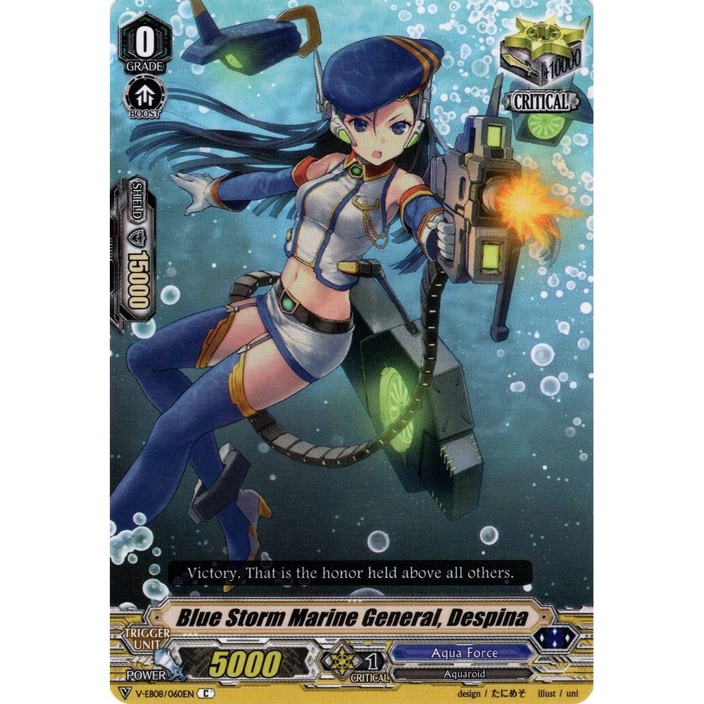 Image for Blue Storm Marine General, Despina (V-EB08/060EN) (V-EB08) - Cardfight Vanguard