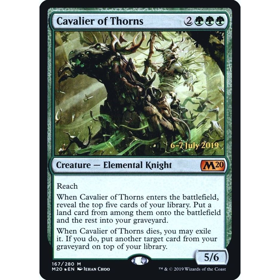 Image for Cavalier of Thorns (167) (PRE) - Magic: The Gathering