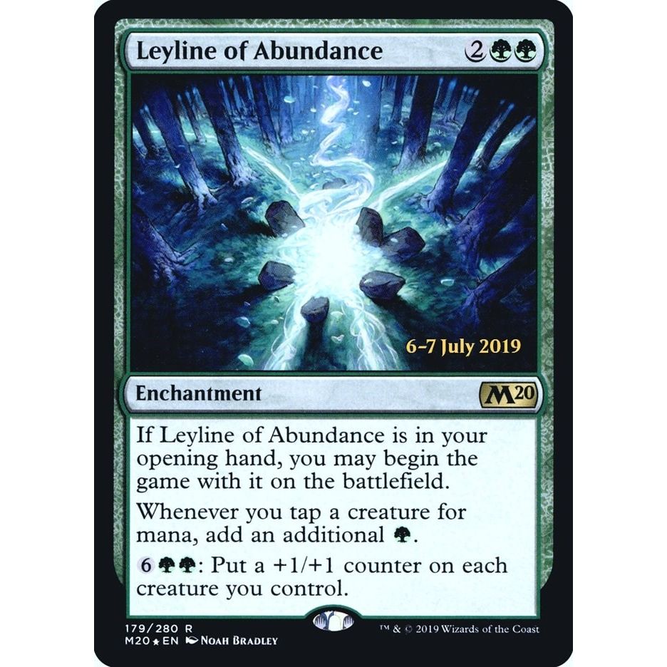 Image for Leyline of Abundance (179) (PRE) - Magic: The Gathering