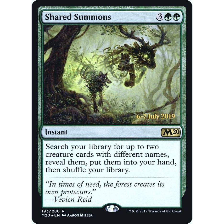 Image for Shared Summons (193) (PRE) - Magic: The Gathering
