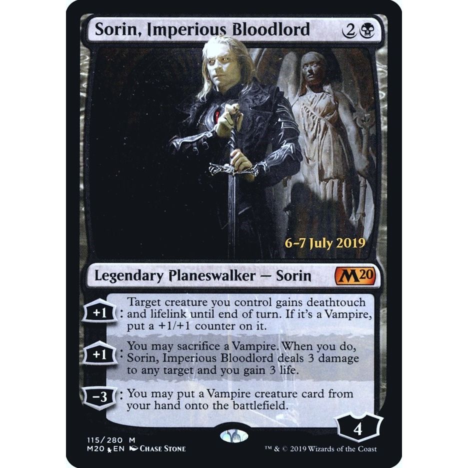 Image for Sorin, Imperious Bloodlord (115) (PRE) - Magic: The Gathering