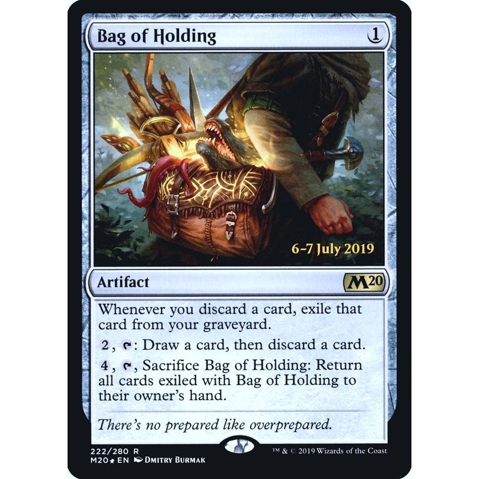 Image for Bag of Holding (222) (PRE) - Magic: The Gathering