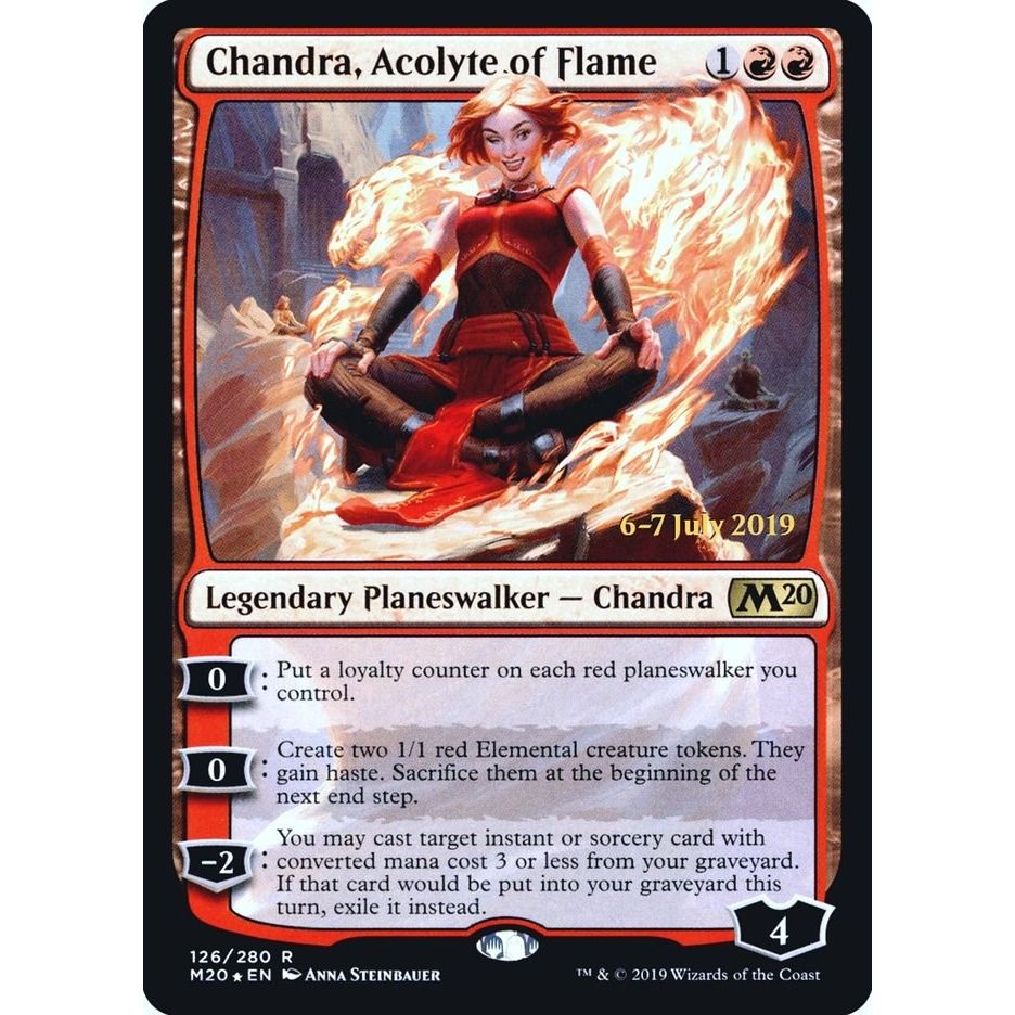 Image for Chandra, Acolyte of Flame (126) (PRE) - Magic: The Gathering