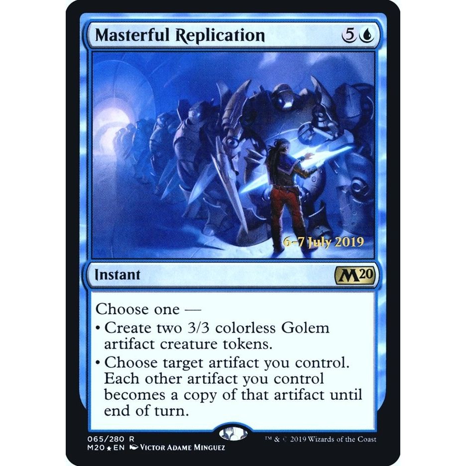 Image for Masterful Replication (65) (PRE) - Magic: The Gathering