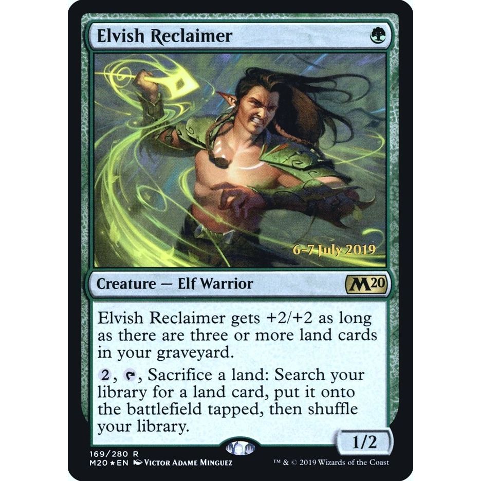 Image for Elvish Reclaimer (169) (PRE) - Magic: The Gathering