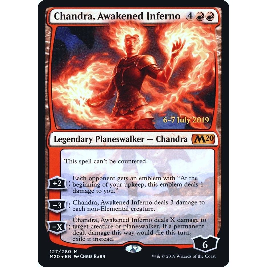 Image for Chandra, Awakened Inferno (127) (PRE) - Magic: The Gathering