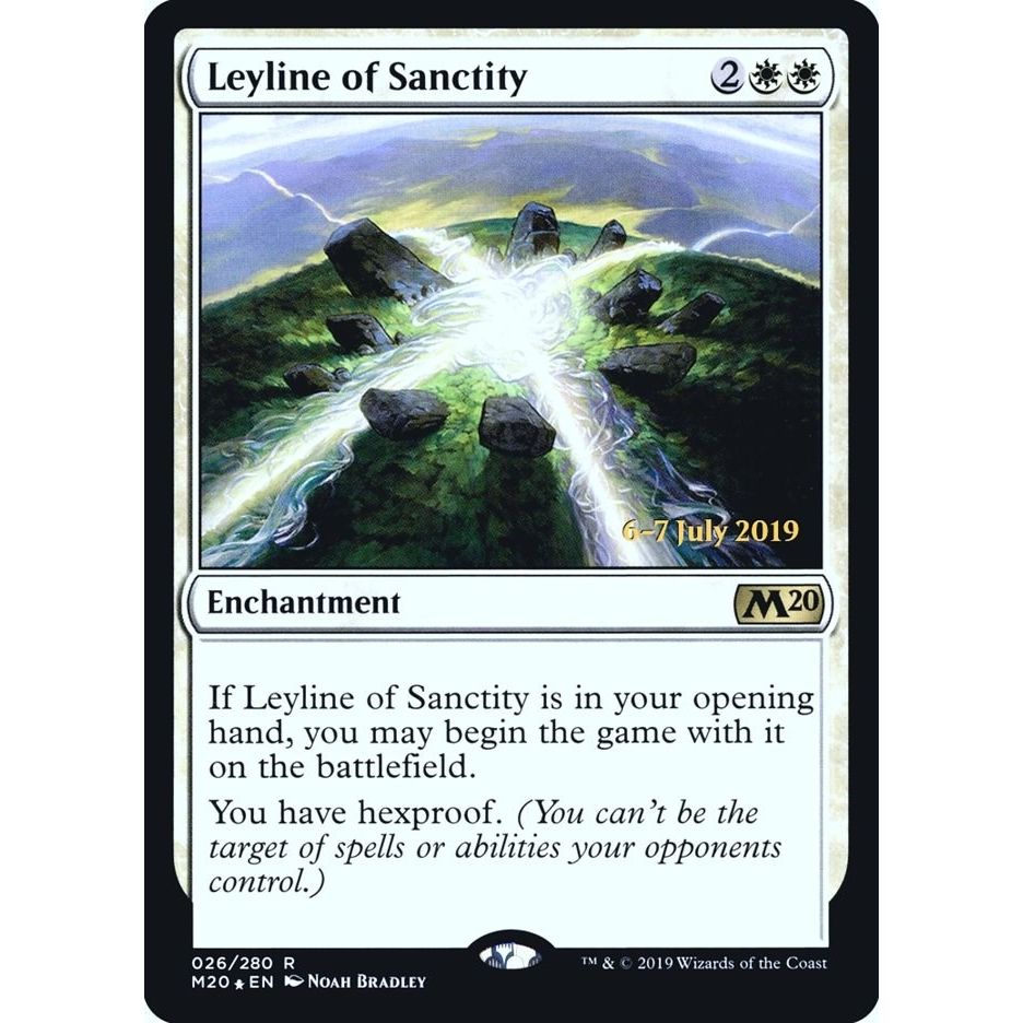 Image for Leyline of Sanctity (26) (PRE) - Magic: The Gathering