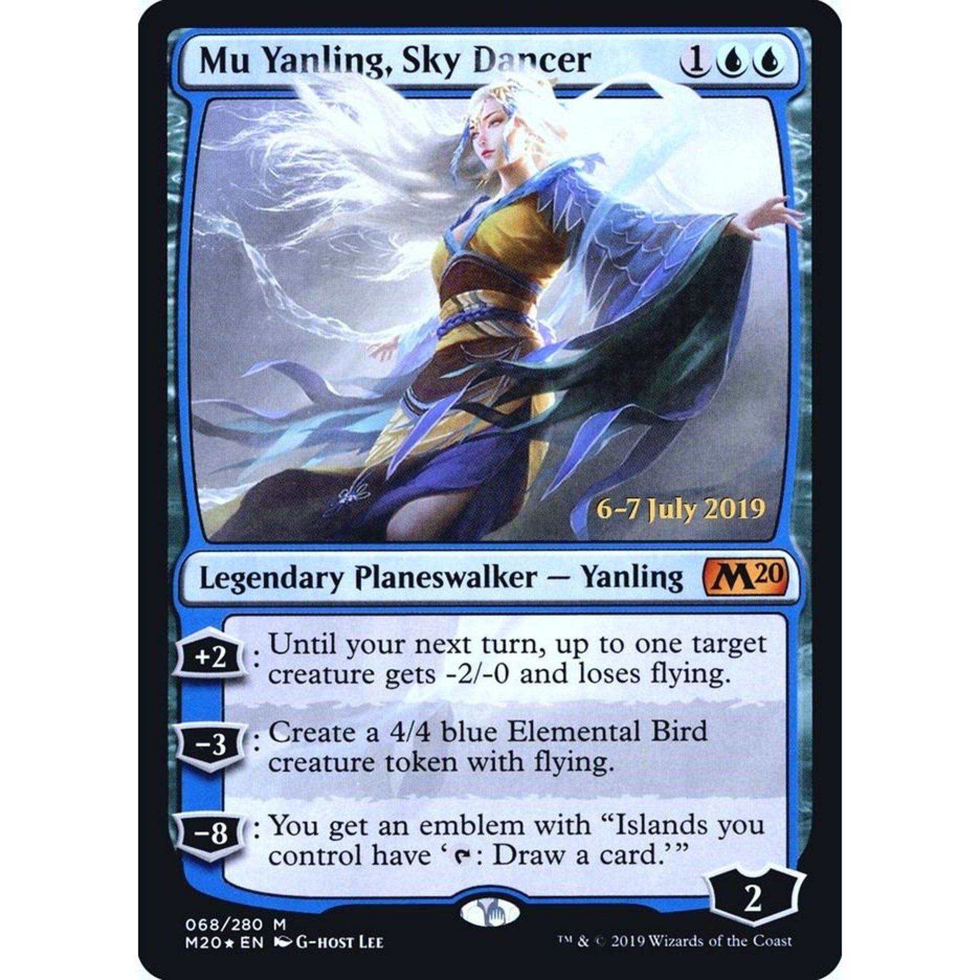 Image for Mu Yanling, Sky Dancer (68) (PRE) - Magic: The Gathering