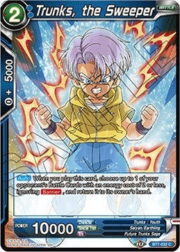 Image for Trunks, the Sweeper (BT7-032) (DBS-B07) - Dragon Ball Super: Masters