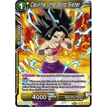 Image for Caulifla, the Bold Sister (BT7-085) (DBS-B07) - Dragon Ball Super: Masters