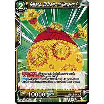 Image for Botamo, Defender of Universe 6 (BT7-088) (DBS-B07) - Dragon Ball Super: Masters