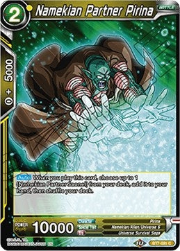Image for Namekian Partner Pirina (BT7-091) (DBS-B07) - Dragon Ball Super: Masters