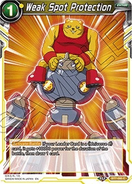 Image for Weak Spot Protection (BT7-095) (DBS-B07) - Dragon Ball Super: Masters
