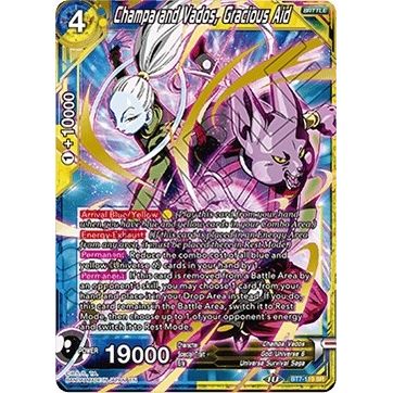 Image for Champa and Vados, Gracious Aid (BT7-119) (DBS-B07) - Dragon Ball Super: Masters