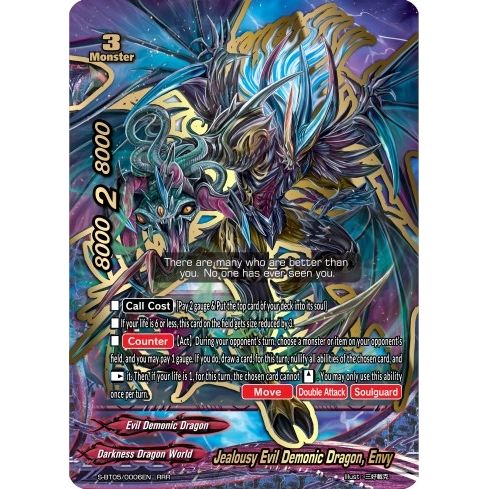 Image for Jealousy Evil Demonic Dragon, Envy (S-BT05/0006EN) (S-BT05) - Future Card BuddyFight