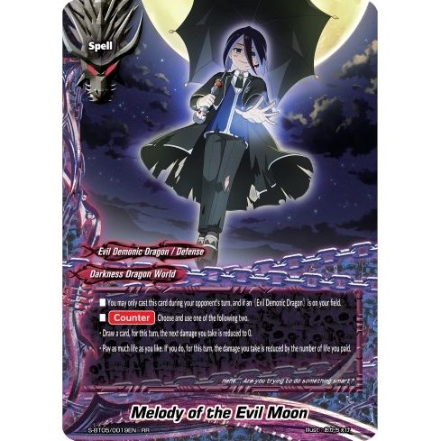 Image for Melody of the Evil Moon (S-BT05/0019EN) (S-BT05) - Future Card BuddyFight