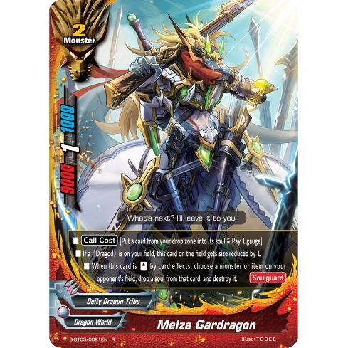Image for Melza Gardragon (S-BT05/0021EN) (S-BT05) - Future Card BuddyFight