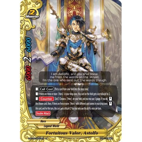Image for Fortuitous Valor, Astolfo (S-BT05/0023EN) (S-BT05) - Future Card BuddyFight