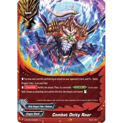 Image for Combat Deity Roar (S-BT05/0036EN) (S-BT05) - Future Card BuddyFight