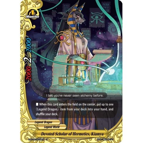 Image for Devoted Scholar of Hermetics, Kiamya (S-BT05/0039EN) (S-BT05) - Future Card BuddyFight