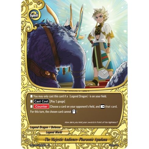 Image for -The Majestic Audience- Pharaonic Apadana (S-BT05/0040EN) (S-BT05) - Future Card BuddyFight