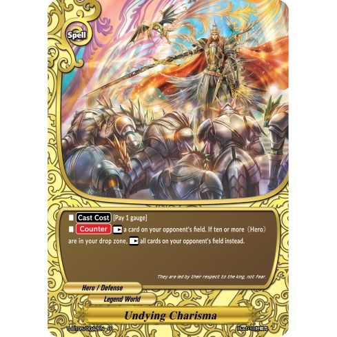 Image for Undying Charisma (S-BT05/0042EN) (S-BT05) - Future Card BuddyFight