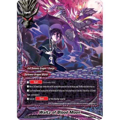 Image for Waltz of Blood Moon (S-BT05/0049EN) (S-BT05) - Future Card BuddyFight