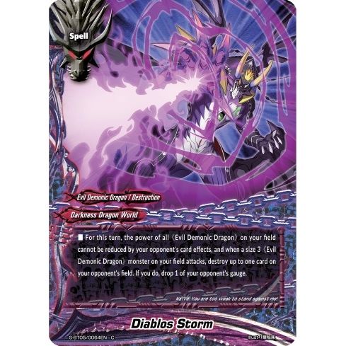 Image for Diablos Storm (S-BT05/0064EN) (S-BT05) - Future Card BuddyFight